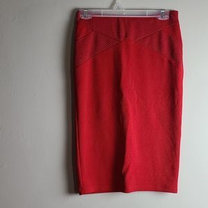Ko Ko Ailis Red Skirt Size M